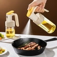 thumbnail image 4 of Oil Sprayer For Cooking, Oil Dispenser For Kitchen, Oil Spray Bottle Pump Glass Olive Cooking Stainless Steel Pot Leak-proof Drops Glass Spray Oil Bottle Kitchen Gadgets (180 ml), 4 of 5