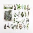 thumbnail image 6 of Plant Natural PET Flower Stickers Pack - Botanical & Nature Scrapbook Stickers for DIY Planner, Diary Journaling & Student Crafts,Retro Clear Adhesive Decals, 1Pcs, 6 of 7