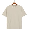 thumbnail image 1 of Niebla Miedo De Dios ESSENTIALS Octava Temporada Doble Línea Alta Calle Suelta Casual Pecho Flocado Impresión Camiseta De Manga Cortapangjing, 1 of 4