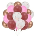 thumbnail image 1 of Globos de látex únicos para fiestas con cinta, globos de helio redondos de 10 pulgadas para decoración de bodas, graduaciones y cumpleaños, 20 piezas, 1 of 6