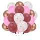 thumbnail image 1 of Globos de látex únicos para fiestas con cinta, globos de helio redondos de 10 pulgadas para decoración de bodas, graduaciones y cumpleaños, 20 piezas, 1 of 6