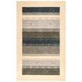 thumbnail image 2 of Safavieh Himalaya Roswell Striped Wool Area Rug, Cream/Blue, 5' x 8', 2 of 8