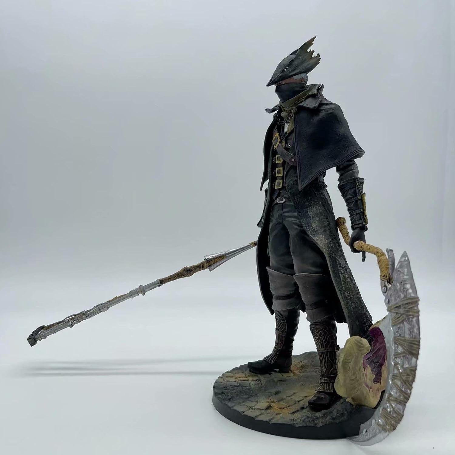 Gecco Figure Standing Holding Weapons Gecco Figurine 31cm/12.2inch Handmade PVC Anime Game Model Statue Character Collectible Craft Gifts