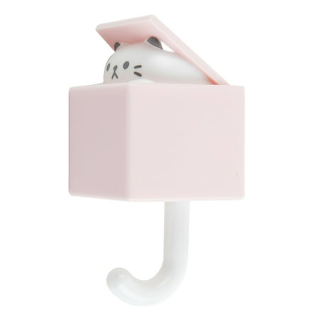 

Cartoon Cat Hook Self Adhesive Bedroom Door Coat Rack Bathroom Accessories
