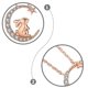 thumbnail image 2 of Rhinestone Neck Chain Necklace Exquisite Girl Necklaces Moon Star Necklace, 2 of 3