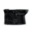 thumbnail image 2 of TOTO® Drake® Elongated TORNADO FLUSH® Toilet Bowl, Ebony - C776CE#51, 2 of 5