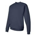 thumbnail image 4 of Hanes Mens ComfortBlend EcoSmart Crew Sweatshirt - Best-Seller, 3XL, Deep Navy, 4 of 7