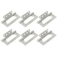 thumbnail image 2 of Window Hinges, Heavy Duty 6PCS Stainless Steel Flat Open Hinge, for Window Cupboard Cabinet Home, 2 of 8