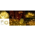 thumbnail image 4 of Fuji Labs 120L Mini LED 2-Meter 6-Strip Warm-Color Multi-Mode Battery Powered String Light, 4 of 6