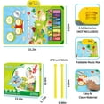 thumbnail image 4 of Faburo Baby Toys for 1 Year Old Boys Girls, 3 in 1 Musical Toys Toddler Piano & Drum Mat, Toys for Ages 1-5 ,Green, 4 of 7