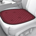 thumbnail image 6 of Breathable Car Seat Cushion 18.11x18.11in | Four-Season Universal Linen Pad with 3D Airflow & Anti-Slip Base (6 Colors 0.88lb)​, 6 of 6