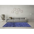 thumbnail image 3 of Ahgly Company Indoor Rectangle Oriental Blue Modern Area Rugs, 3' x 5', 3 of 4