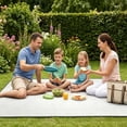 thumbnail image 4 of Aufmer Tapis d'Activités Extérieur Imperméable, Feuille de Sol à Rétention de Chaleur, Coussin Extérieur Résistant à l'Usure, Tapis Multifonction, Convient pour Pique-Nique en Plein air, Sortie en Famille et Prise de Vue de Scène (TG), 4 of 6