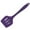 Purple, variant on Chef Craft 12" Premium Heat Resistant Silicone Slotted Turner Spatula - Periwinkle