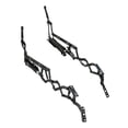 thumbnail image 3 of Bisagras para reposapiés de sofá de 2 piezas, bisagra para silla reclinable, bisagra para sofá cama resistente, soporte de elevación plegable, negro 102cmx36cm, 3 of 8