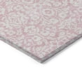 thumbnail image 4 of Addison Rugs Chantille Indoor/Outdoor Traditional Damask Pink Washable Rectangle Rug, 8' x 10', 4 of 6
