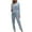 Gray, variant on Mrat Womens Jumpsuits Trendy Women Casual Pocket Jumpsuits Hooded Zipper Long Sleeve Leg Pant Satin Pants for Women S-11 Gray L