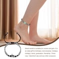 thumbnail image 4 of sweethay Bracelets Beach Ankles Chains Body Comfortable Exquisite Delicate Jewelry Anklets Girls for Dress Decoration Type2 NO2 sweethay AP009333-02, 4 of 6