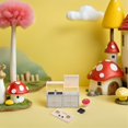 thumbnail image 4 of SEWCHICS Mini Kitchen Set Light Yellow Plastic For Immersive Roleplay Children Home Play 4pcs, 4 of 8