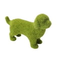 thumbnail image 1 of Decorative Peeing Dog Green Lifelike Artificial Dogs for Garden Courtyard, 1 of 4