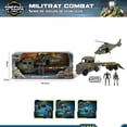 thumbnail image 4 of Juguete Camión Militar con Helicóptero y Figuras de Soldados Incluidas con Armas, 4 of 4