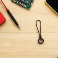 thumbnail image 4 of Hytrove 100Ud Accesorio Lanyard Negro Para Teléfono Con Anillo De Dedo Ajustable Y Antideslizante, 4 of 6