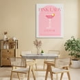 thumbnail image 2 of Stylish Retro Pink Lady Canvas Wall Art, design by Lil' Rue, 2 of 8