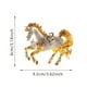 thumbnail image 3 of Uuiauoio Acrylic Christmas Ornaments, Horse Christmas Ornament, 2D Flat Hanging Decor with Festive Patterns, Lightweight Tree and Car Decorations, Holiday Gift Collection for Seasonal Displays, 3 of 6