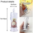 thumbnail image 2 of Velas LED sin llama con oración, decoración religiosa de los santos de Jesús, Nuestra Señora de las Mercedes, 2 of 5