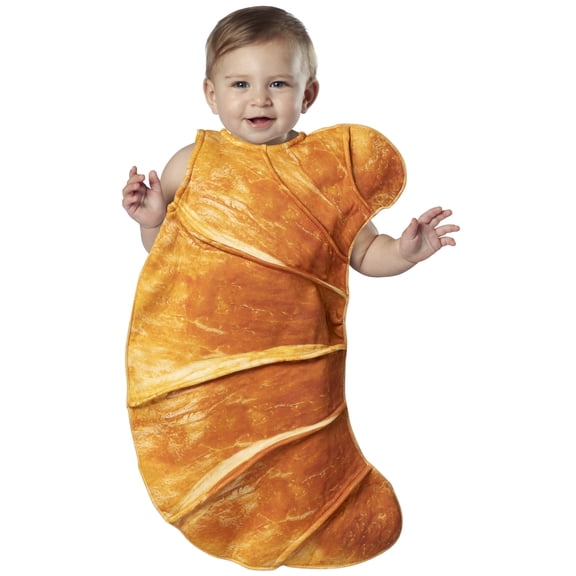 Imposta Costumes Croissant Bunting Halloween Costume, Multicolor, Boys and Girls, Baby Size 3-9 Months, 30140-39