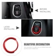 thumbnail image 3 of unbranded Car Decoration Sticker Rojo En Aleación Elegante Para Botón De Arranque, 3 of 8
