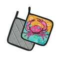 thumbnail image 2 of Coastal Pink Crab Pair of Pot Holders, 2 of 3