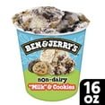 thumbnail image 3 of Ben & Jerry's Dairy-Free Oat Milk & Cookies Vanilla Frozen Dessert, 16 oz 1 Count, 3 of 10