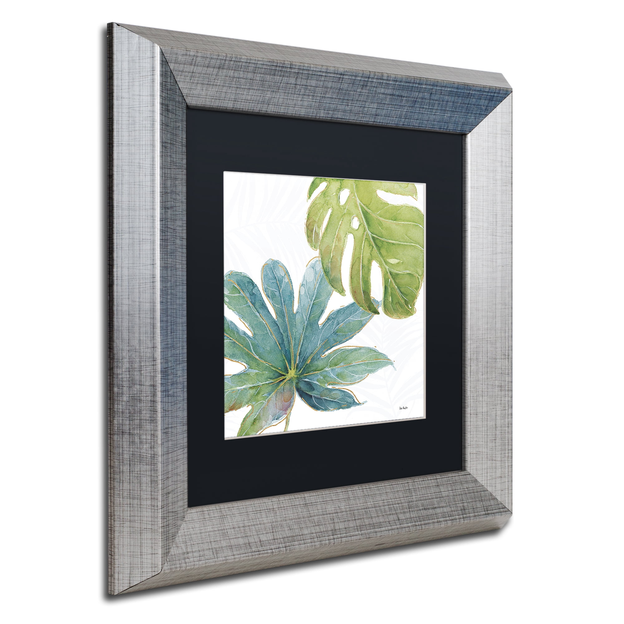 Lisa Audit 'Tropical Blush VII' Matted Framed Art