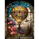 thumbnail image 1 of 5D Bricolaje Cgtredaw Taladro Diamante Pintura Vidrieras Globo Kit Del, 1 of 9