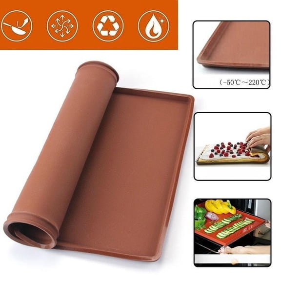 Multifunctional Silicone Baking Mat for Swiss Rolls & Cakes, Food-Grade Non-Stick Jelly Roll Pan Liner, Easy-to-Clean Heat Resistant Painted Surface Baking Pad, Versatile Pastry Tool for Home Kitchen
