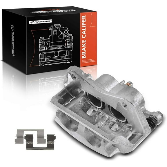 A-Premium Disc Brake Caliper Assembly with Bracket Compatible with Acura MDX 2007-2013 ZDX 2010-2013 Front Left Driver Side