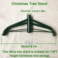 thumbnail image 2 of FZC-Christmas Tree Stand, Replacement Christmas Tree Base for Artificial Trees Folding Christmas Tree Base for 7 Ft to 8 Ft Artificial Trees - 19.7in/50cm, 2 of 4