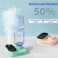 thumbnail image 4 of PureCasa Camera Shaped Rechargeable USB Humidifer 50ml Atomizer, Mini 1200mAh Battery Atomizing Small Personal Portable Handheld Humidifiers 30-40ml/h Sprayer, 1PC, Green, 4"x4"x1.4", 4 of 9