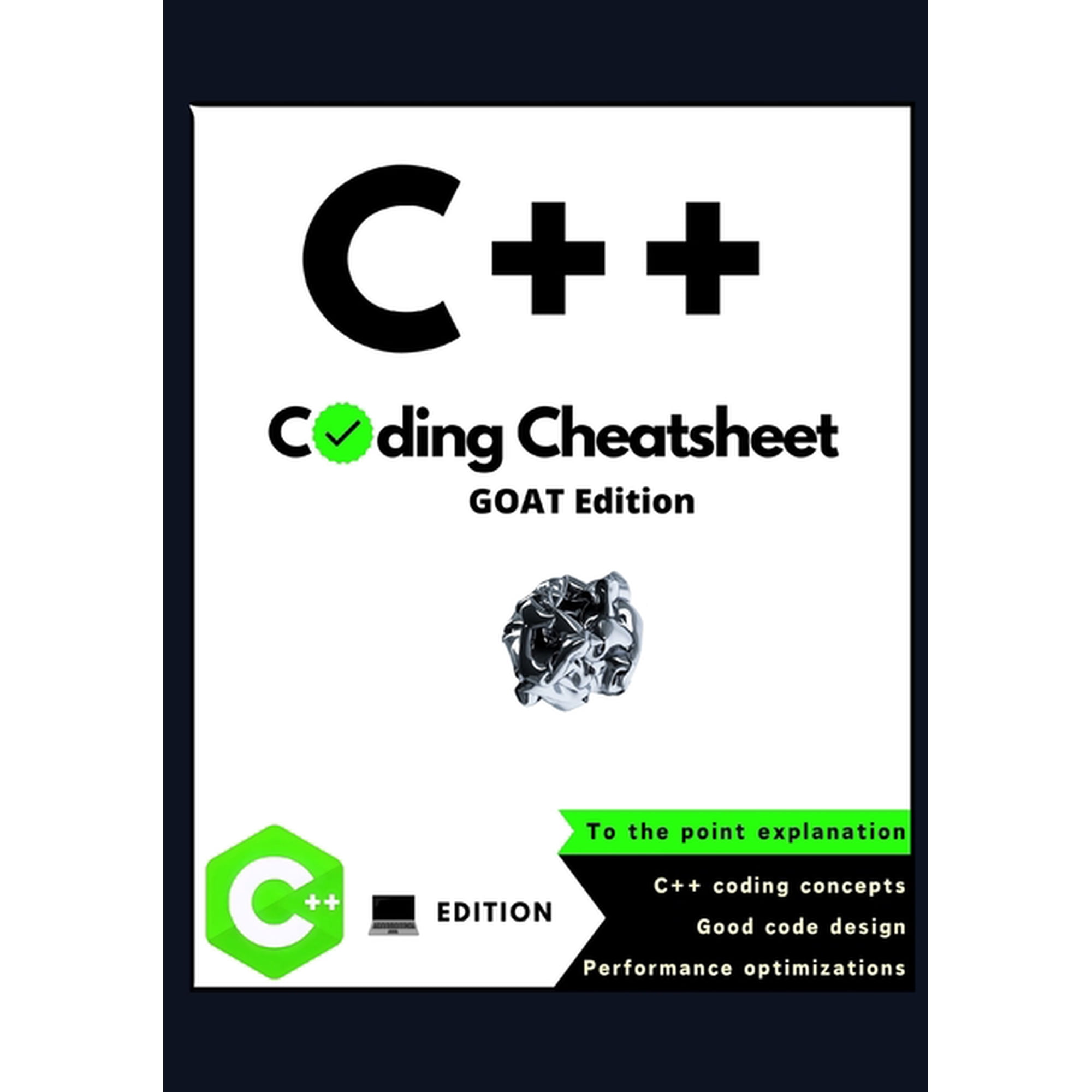 C++ Coding Cheatsheet: Goat edition (Paperback)