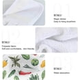 thumbnail image 5 of SKYSONIC Cabbage Green Onion Tomato Pepper Chili 2Pcs Hanging Hand Towels with Hanging Loop, Absorbent Bathroom Hand Towels Soft Thick Dish Cloth Hand Towels for Kitchen Bathroom, 12"x17", 5 of 6