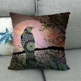 thumbnail image 2 of Up to 65% Off SMihono Bird Print Pillow Cases Linen Sofa Cushion Cover Home Decor Pillow Core, 2 of 2
