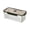 🍒 White_New#3947, variant on Food Storage Container Large Capacity Fresh Keeper Box • Draining Insert Sealed Design • Dishwasher Microwave • Leakproof Base • Clear Lid Organizer