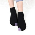 thumbnail image 3 of Opolski Pack Of 2 Split Toe Socks Sweat Absorption Solid Color Breathable Japanese Flop Socks for Outdoor, 3 of 8