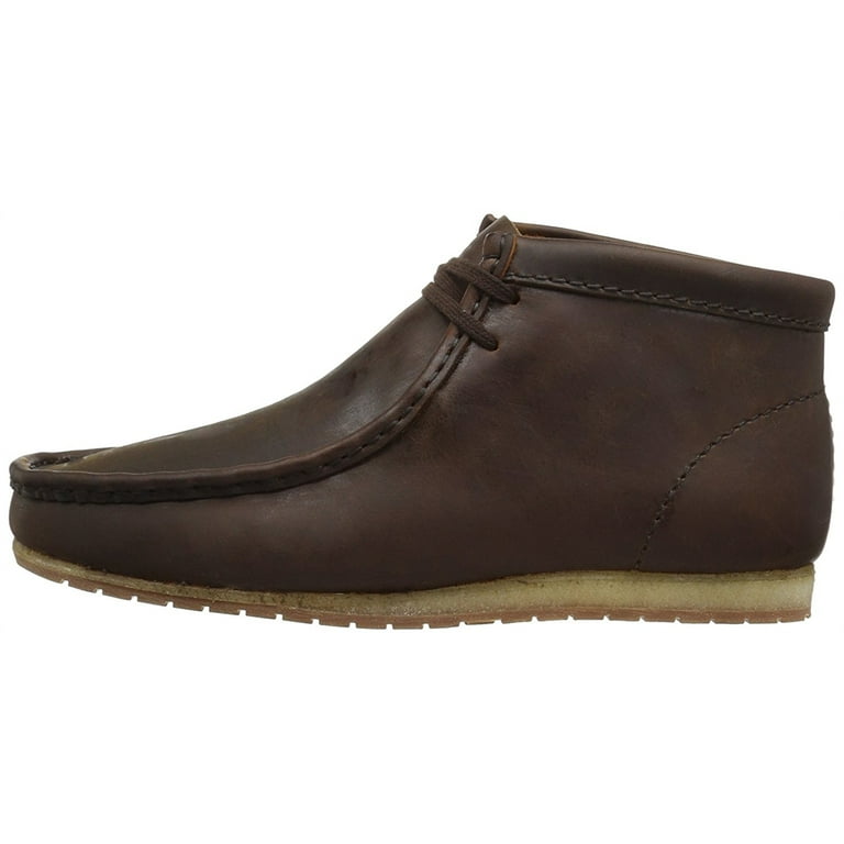 Wallabee step best sale boot