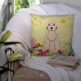 thumbnail image 3 of Carolines Treasures BB6094PW1414 Easter Eggs Cocker Spaniel Buff Fabric Decorative Pillow, 3 of 4