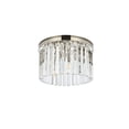 thumbnail image 3 of Elegant Lighting Sydney 16" 3 Light Royal Crystal Flush Mount, 3 of 9