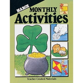 Pre-Owned March Monthly Activities (Paperback) 1557341575 9781557341570
