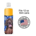 thumbnail image 4 of Carolines Treasures SC9384MUK Labrador Winter Snowflakes Holiday Ultra Hugger for slim cans Slim Can multicolor, 4 of 6