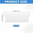 thumbnail image 2 of 10Pack Vertical Blind Weights 140mm Plastic Vertical Blind Bottom Weights Plates Accessories Curtains Replacement Bottom Slats for Home and Office, 2 of 6